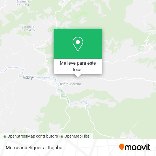 Mercearia Siqueira mapa