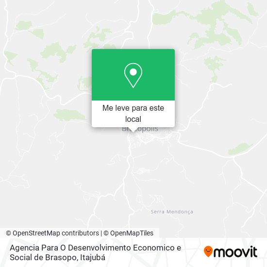 Agencia Para O Desenvolvimento Economico e Social de Brasopo mapa