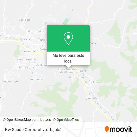 Bw Saude Corporativa mapa