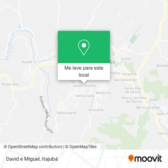 David e Miguel mapa