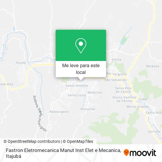 Fastron Eletromecanica Manut Inst Elet e Mecanica mapa