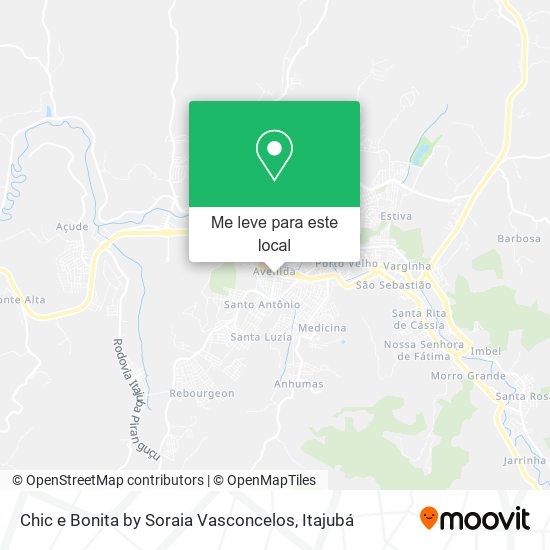 Chic e Bonita by Soraia Vasconcelos mapa