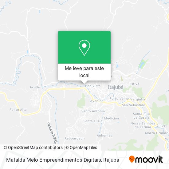 Mafalda Melo Empreendimentos Digitais mapa