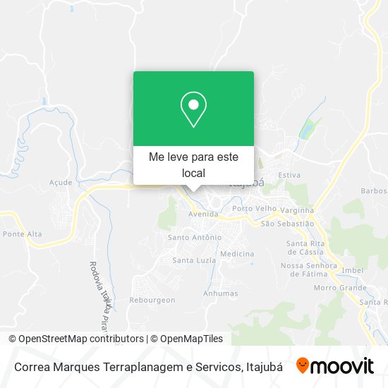 Correa Marques Terraplanagem e Servicos mapa