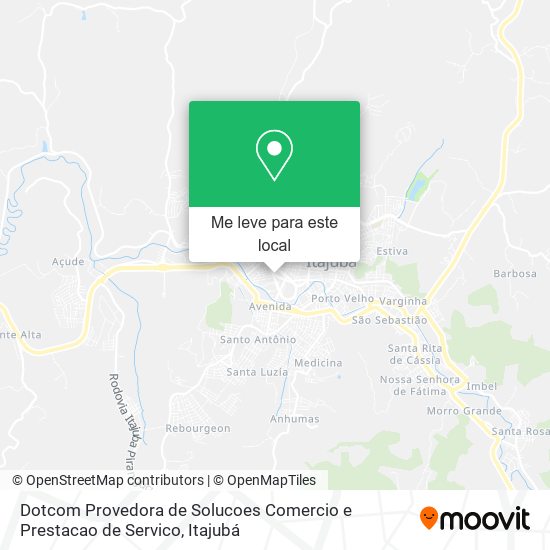 Dotcom Provedora de Solucoes Comercio e Prestacao de Servico mapa