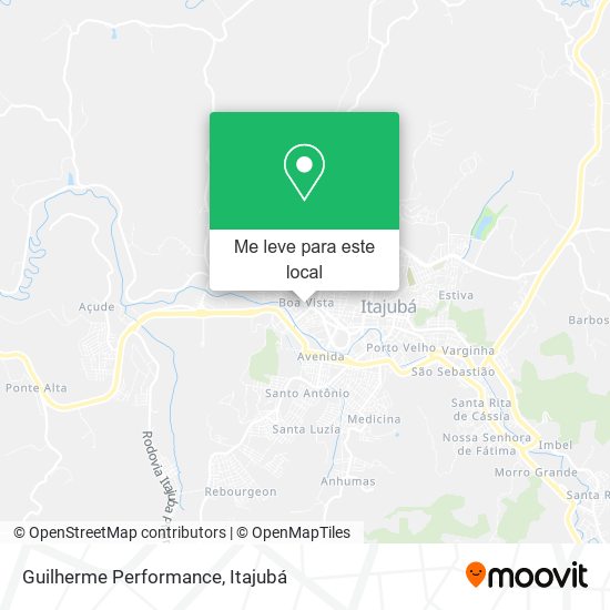 Guilherme Performance mapa