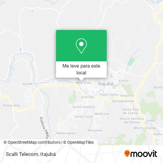 Scalli Telecom mapa