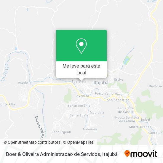Boer & Oliveira Administracao de Servicos mapa