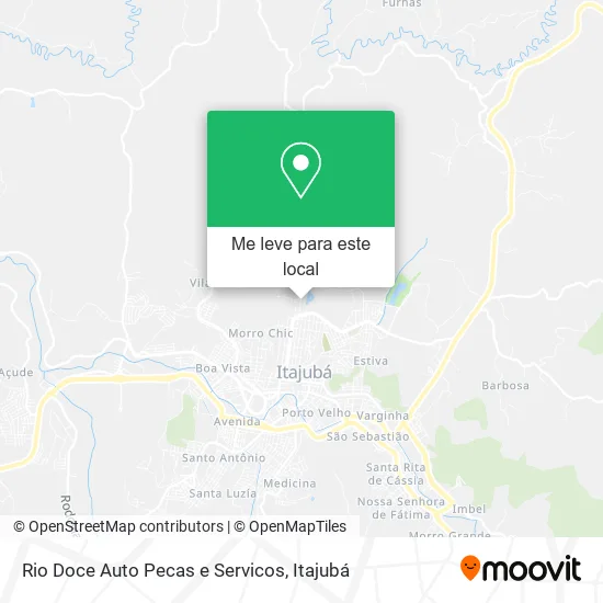 Rio Doce Auto Pecas e Servicos mapa