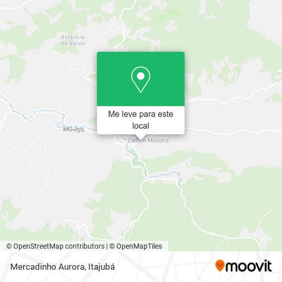 Mercadinho Aurora mapa