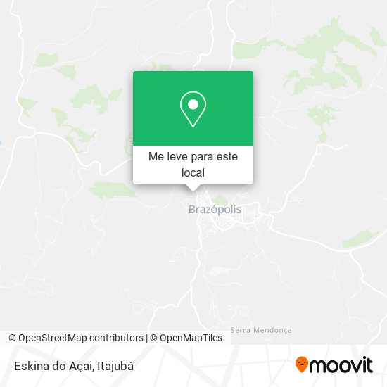 Eskina do Açai mapa