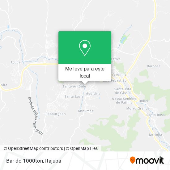 Bar do 1000ton mapa