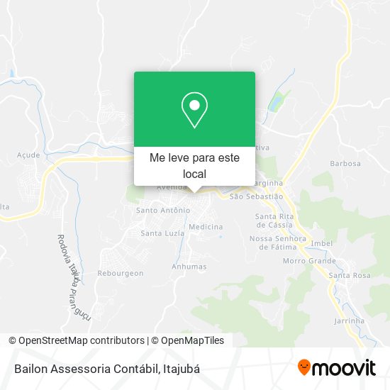 Bailon Assessoria Contábil mapa