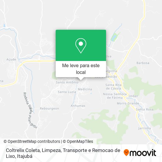 Coltrelix Coleta, Limpeza, Transporte e Remocao de Lixo mapa