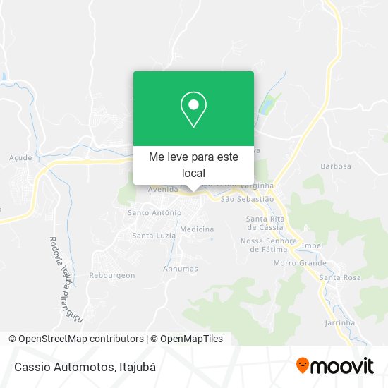 Cassio Automotos mapa