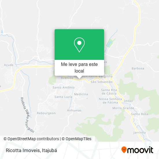 Ricotta Imoveis mapa