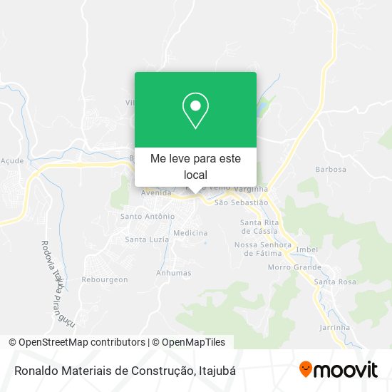 Ronaldo Materiais de Construção mapa