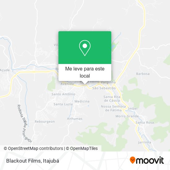 Blackout Films mapa