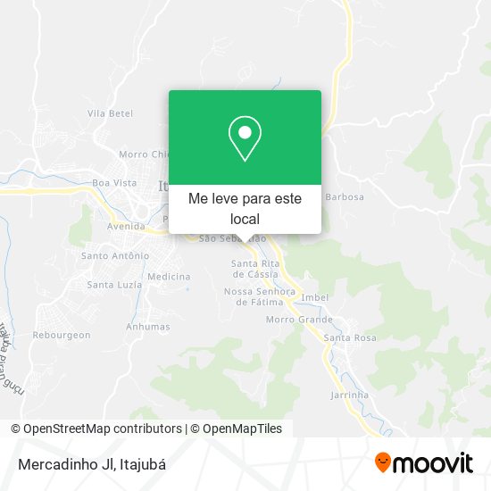 Mercadinho Jl mapa