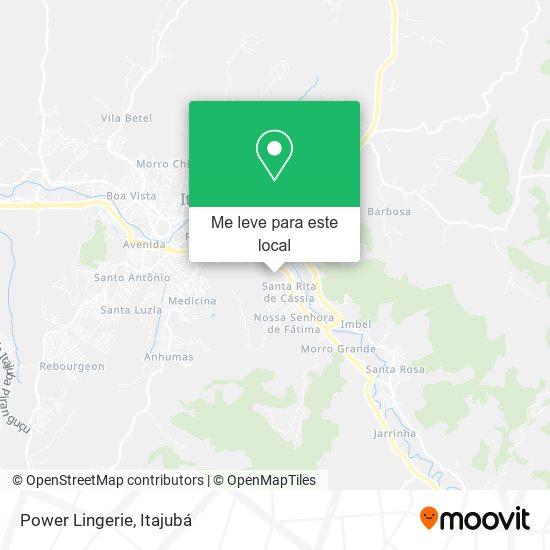 Power Lingerie mapa
