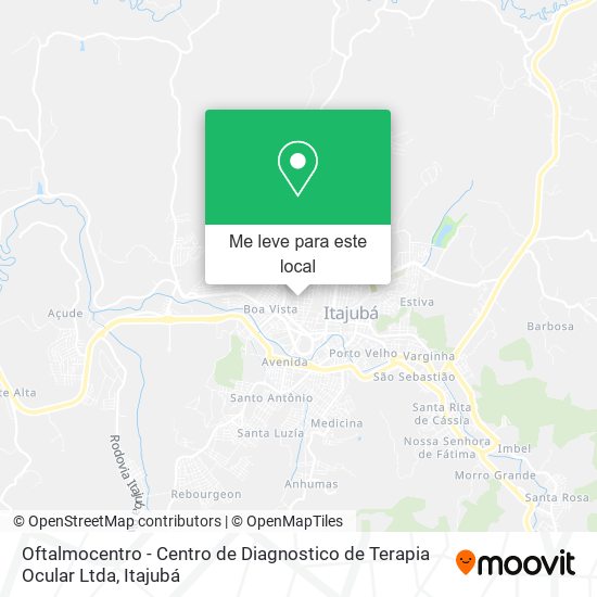 Oftalmocentro - Centro de Diagnostico de Terapia Ocular Ltda mapa