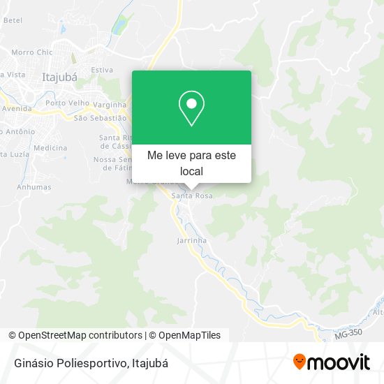 Ginásio Poliesportivo mapa