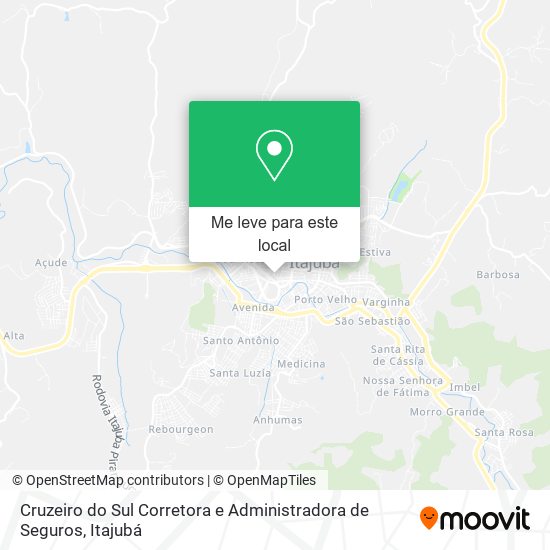 Cruzeiro do Sul Corretora e Administradora de Seguros mapa