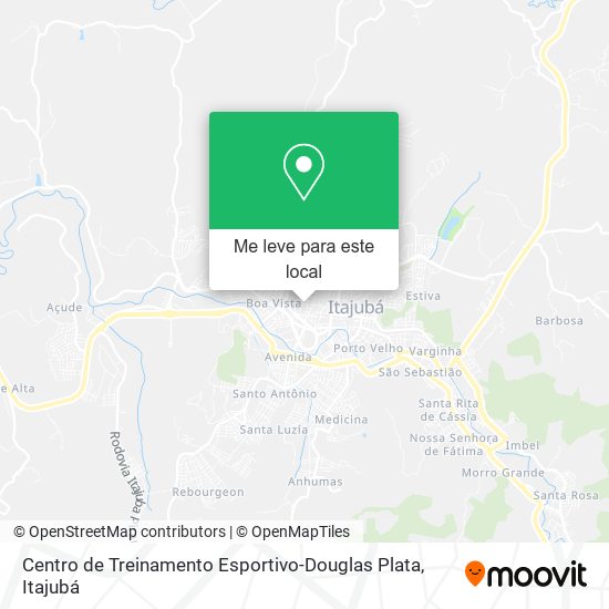 Centro de Treinamento Esportivo-Douglas Plata mapa