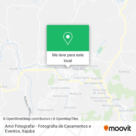 Amo Fotografar - Fotografia de Casamentos e Eventos mapa