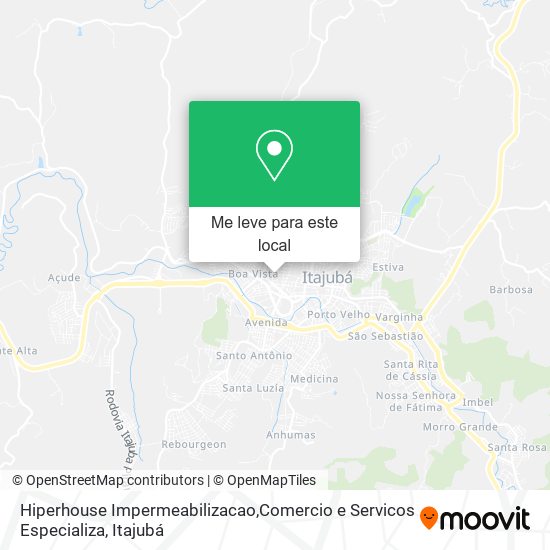 Hiperhouse Impermeabilizacao,Comercio e Servicos Especializa mapa
