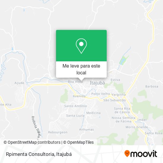 Rpimenta Consultoria mapa