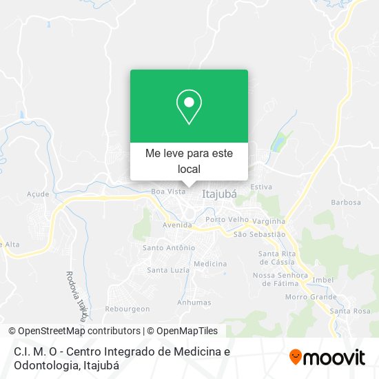 C.I. M. O - Centro Integrado de Medicina e Odontologia mapa