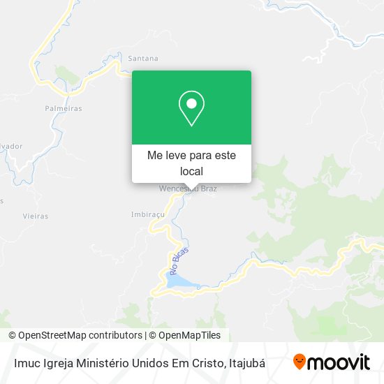 Imuc Igreja Ministério Unidos Em Cristo mapa