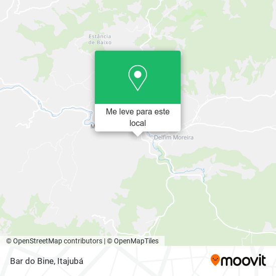 Bar do Bine mapa