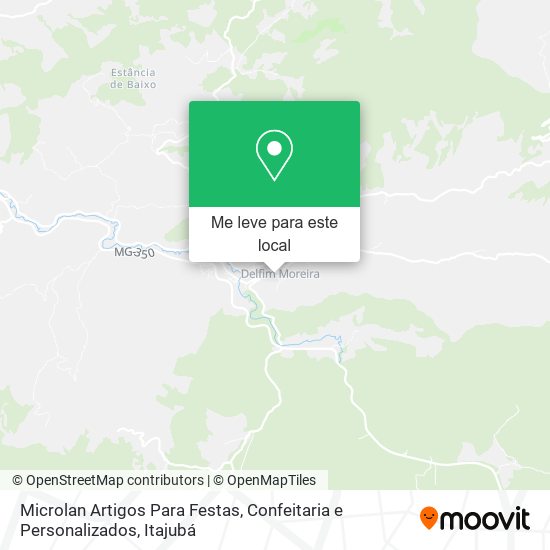 Microlan Artigos Para Festas, Confeitaria e Personalizados mapa