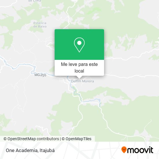 One Academia mapa