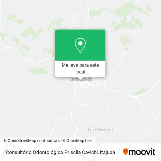 Consultório Odontológico Priscila Cavichi mapa