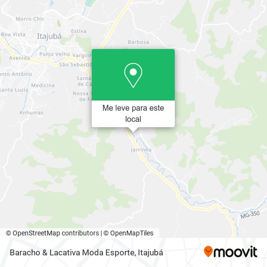 Baracho & Lacativa Moda Esporte mapa