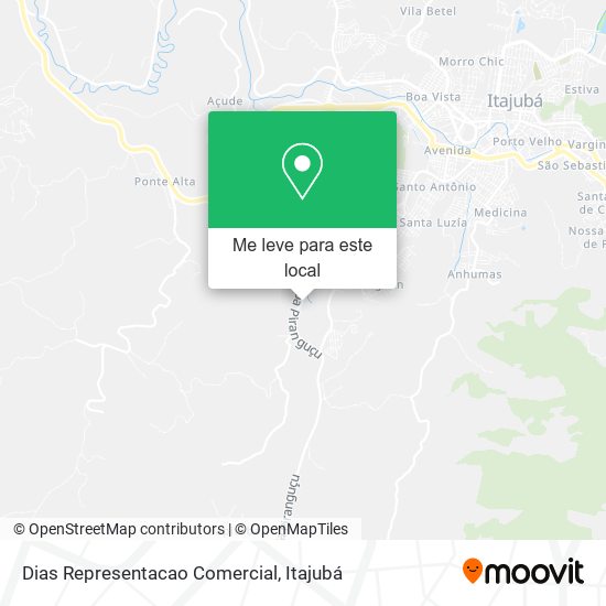 Dias Representacao Comercial mapa