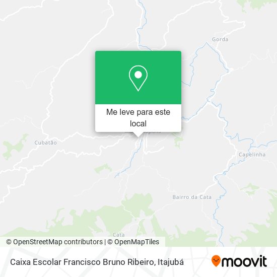 Caixa Escolar Francisco Bruno Ribeiro mapa
