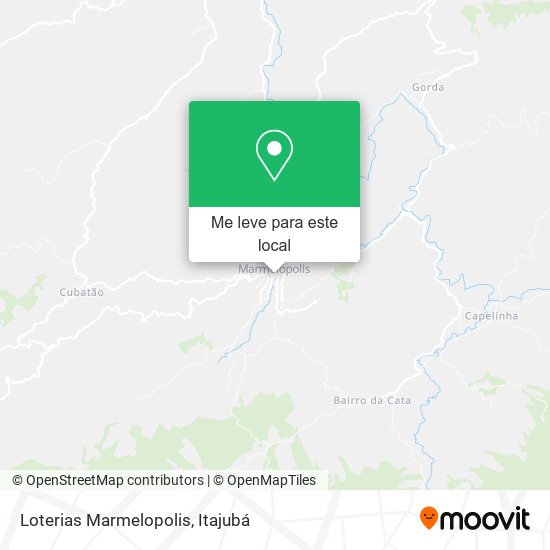 Loterias Marmelopolis mapa