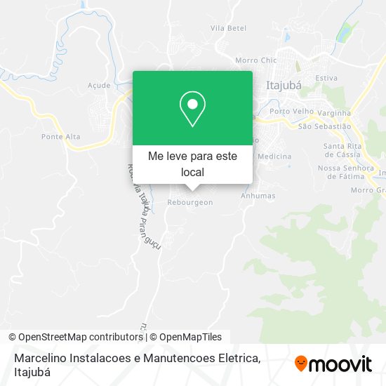 Marcelino Instalacoes e Manutencoes Eletrica mapa
