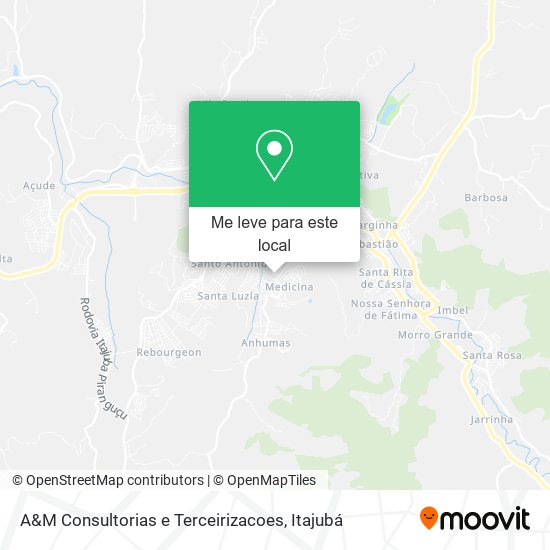 A&M Consultorias e Terceirizacoes mapa