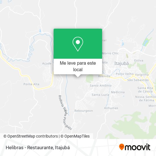 Helibras - Restaurante mapa