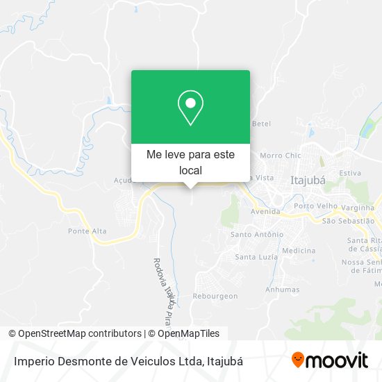 Imperio Desmonte de Veiculos Ltda mapa