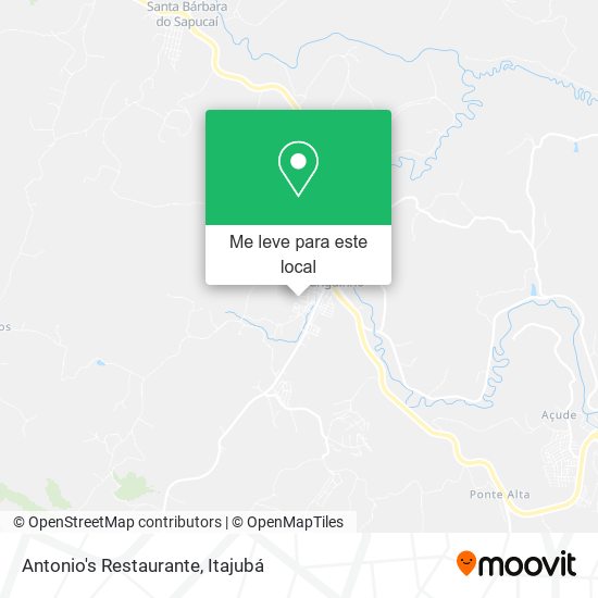 Antonio's Restaurante mapa