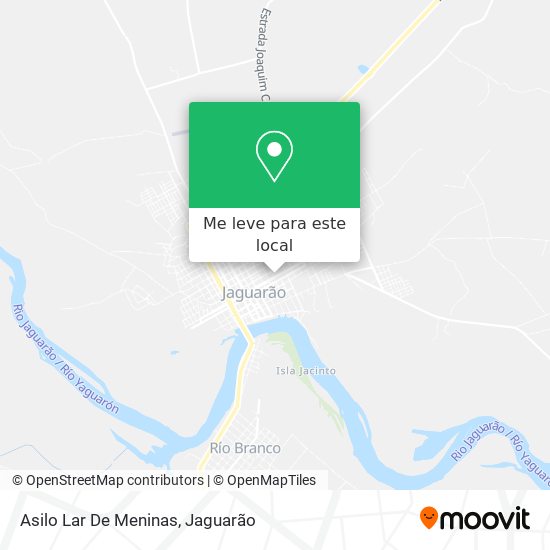 Asilo Lar De Meninas mapa