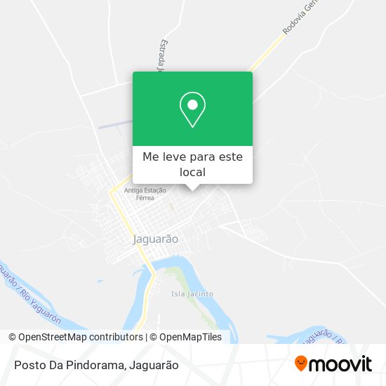 Posto Da Pindorama mapa