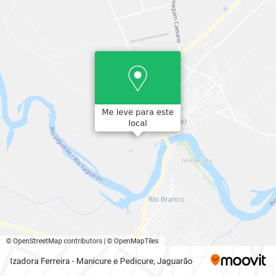 Izadora Ferreira - Manicure e Pedicure mapa