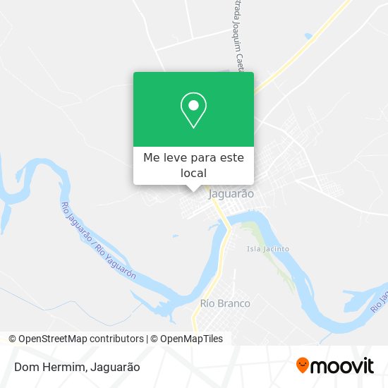 Dom Hermim mapa